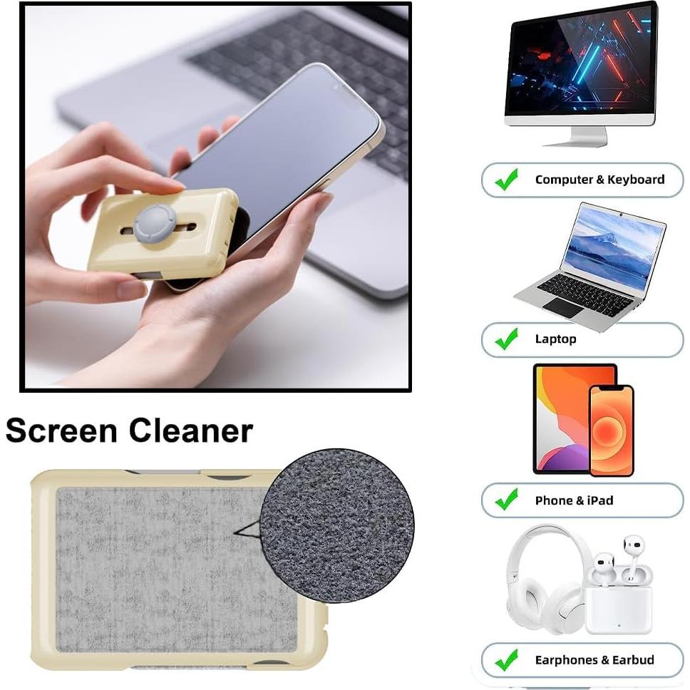 Kit de Limpieza Electrónica Keyanlai CG01 con Cepillo y Extractor