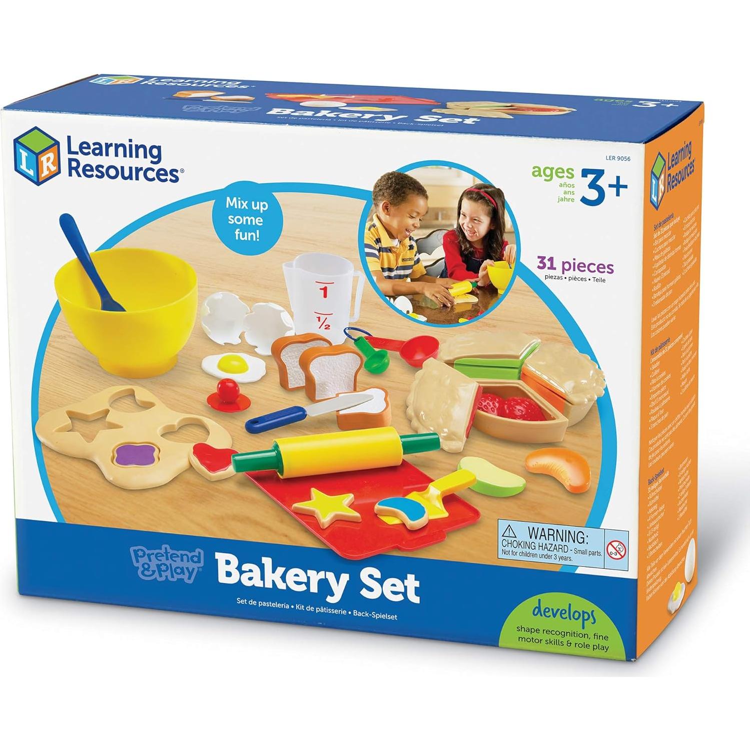 Juego de Panadería Learning Resources 31 Piezas 3+