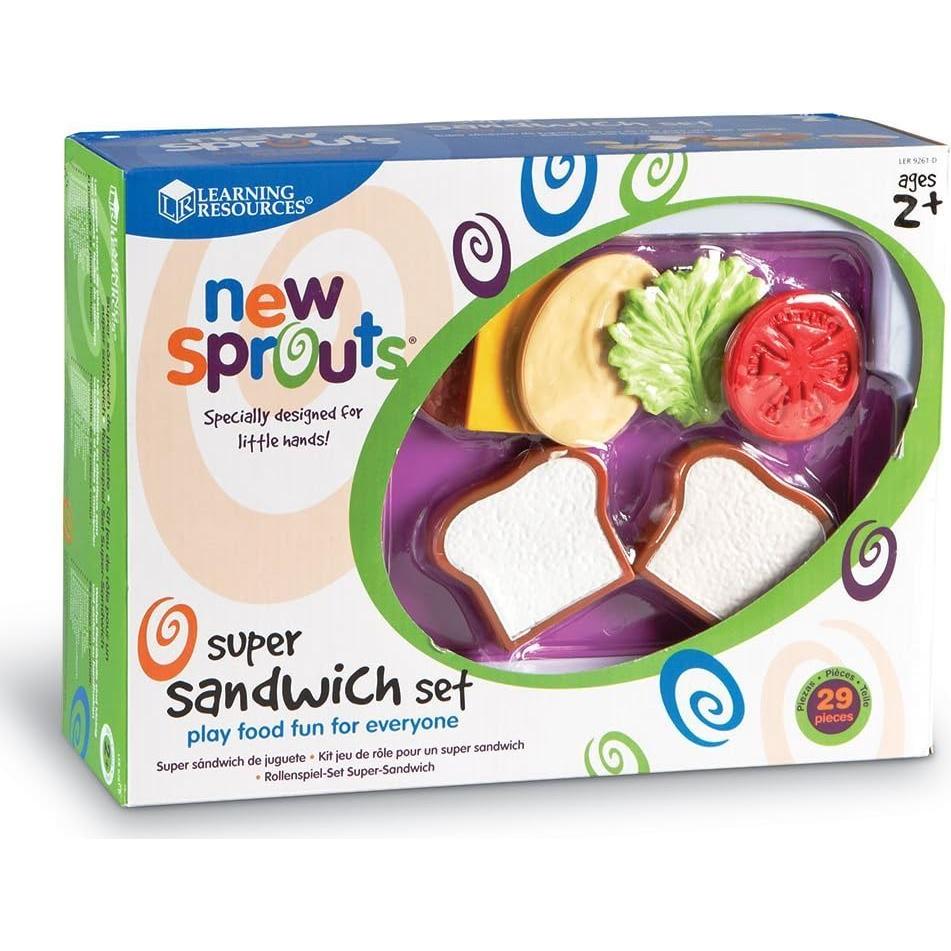 Juego de Sándwiches Super Sprouts Learning Resources - 29 Piezas