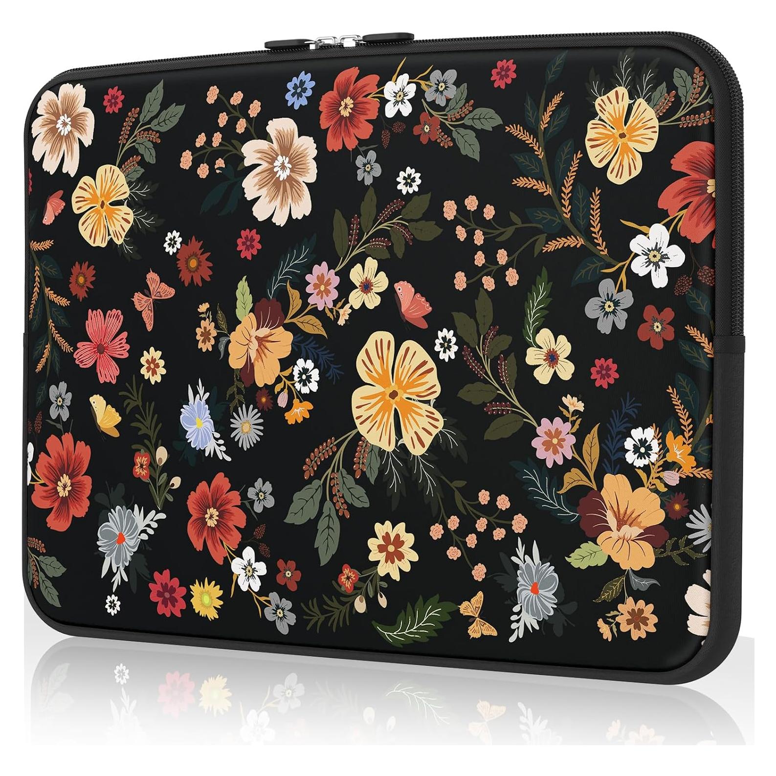 Funda para Laptop iLeadon Floral 13-14 Pulgadas Neopreno
