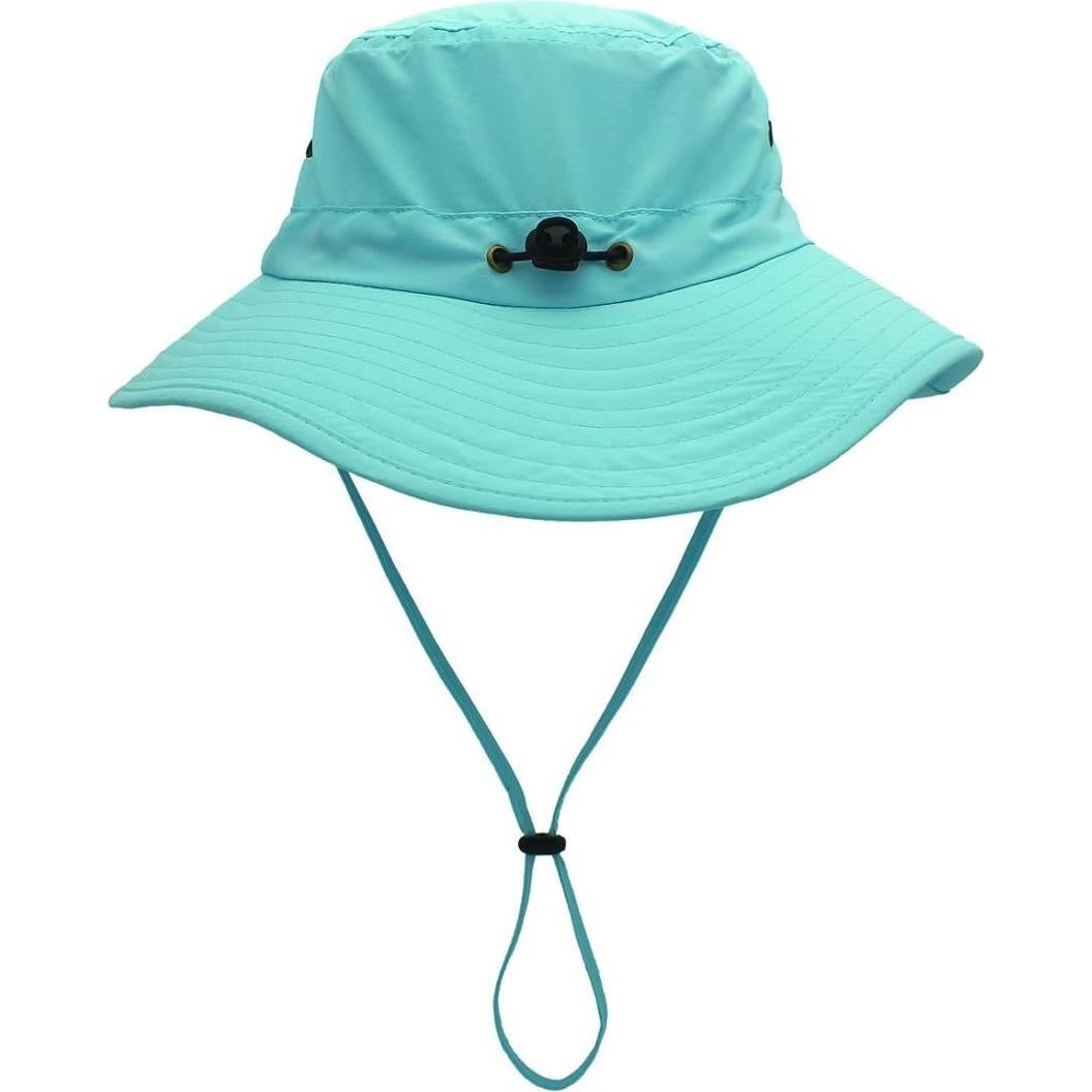 Sombrero de Sol Ligero para Mujeres LLmoway UPF50+ Azul Aqua