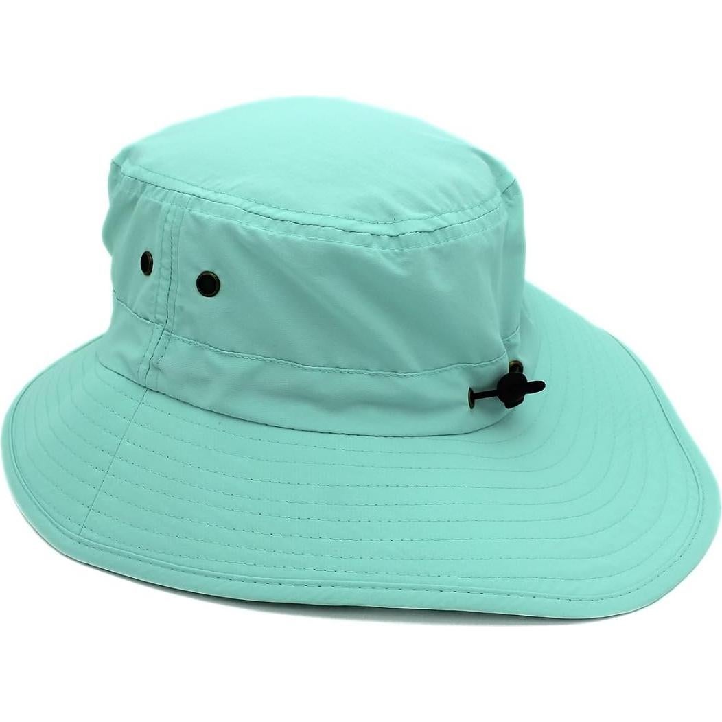 Sombrero de Sol Ligero para Mujeres LLmoway UPF50+ Azul Aqua