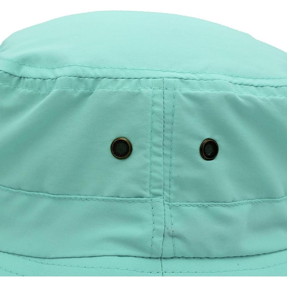 Sombrero de Sol Ligero para Mujeres LLmoway UPF50+ Azul Aqua