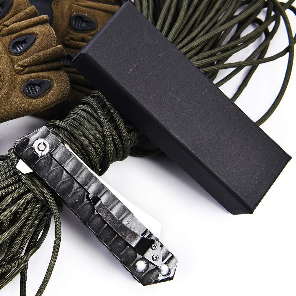 Cuchillo Plegable BGT BC Razor Steel 20.5cm EDC Camping