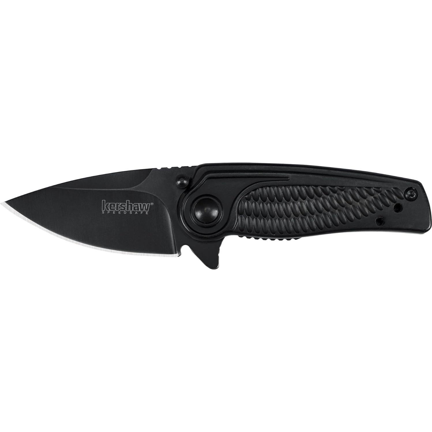 Cuchillo de bolsillo Kershaw Spoke 5.08 cm acero 4Cr14 BlackWash