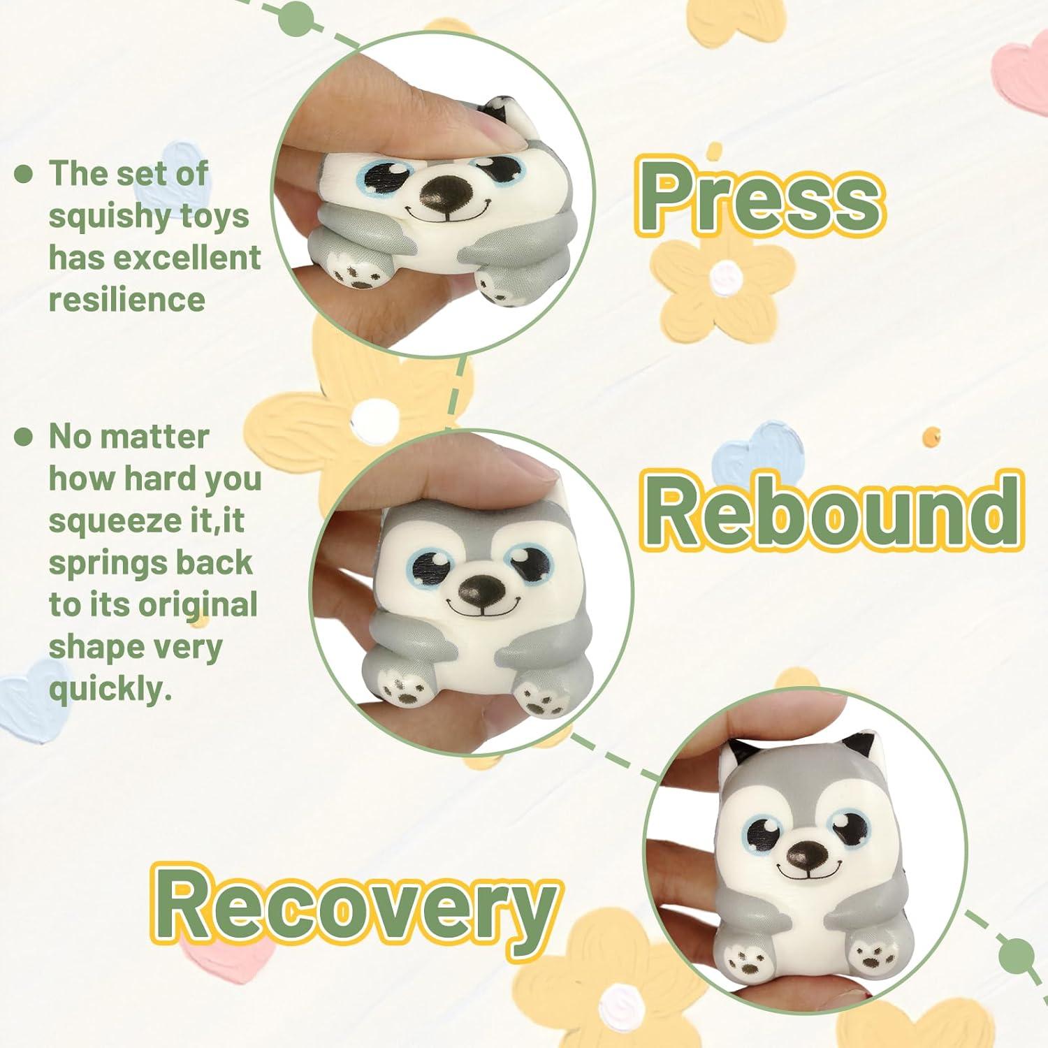 24 Juguetes Aplastables Kawaii Rrshnsgv para Fiesta