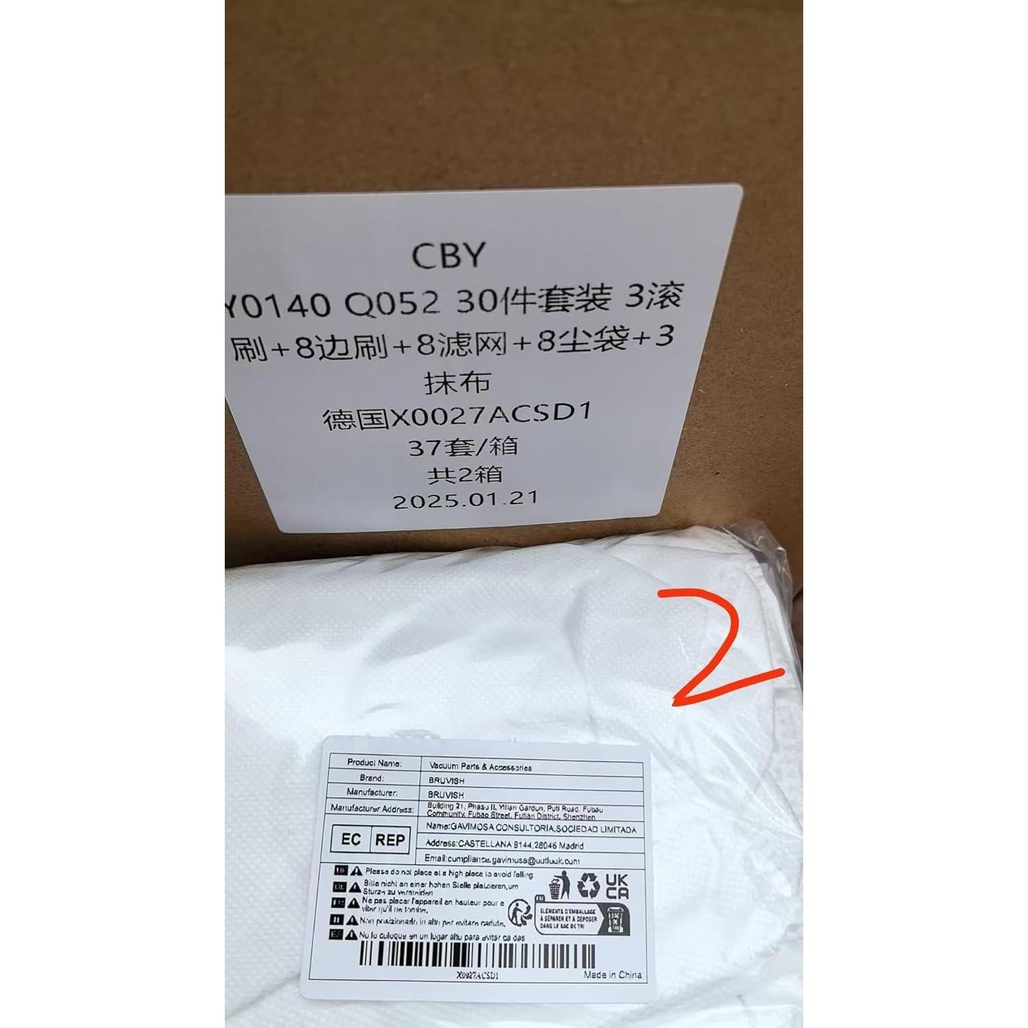 Kit de Accesorios 30 Piezas para iRobot 105 Combo Q0520