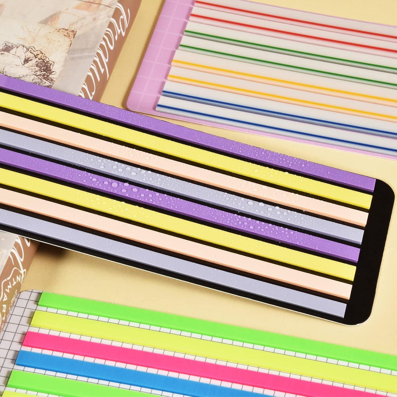 BAYTORY 960 Pcs Notas Adhesivas Transparentes Reutilizables 14x1.3 cm