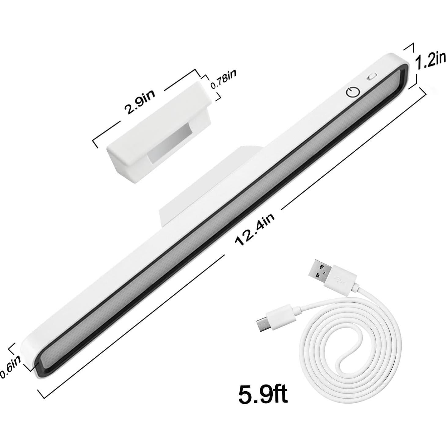 Barra de Luz de Escritorio LED XmnSoly 3000K-6000K Magnética