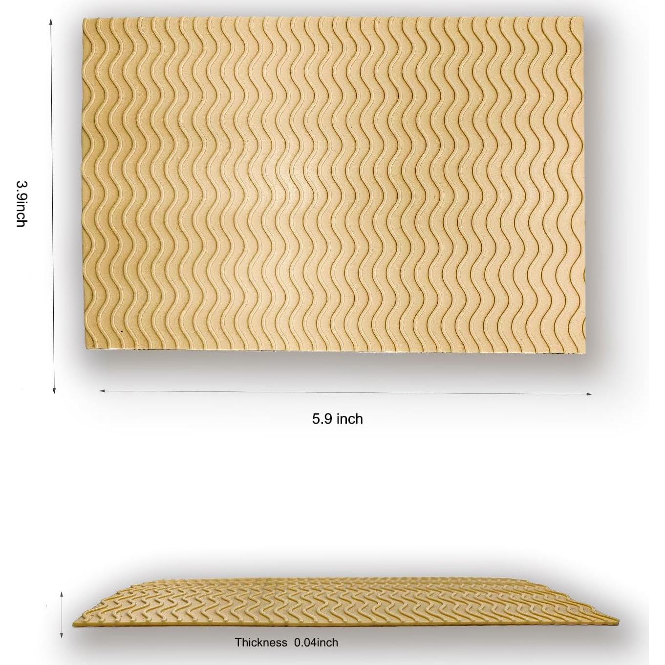 Protector de Suela de Zapato ZBLGO - Almohadillas Antideslizantes Beige 4pcs