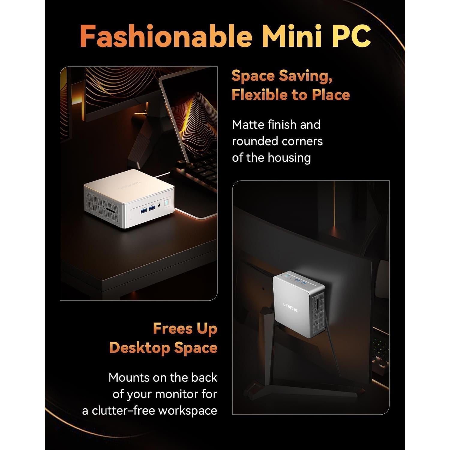 Mini PC GEEKOM AE7 Ryzen 9 7940HS 32GB 1TB Windows 11