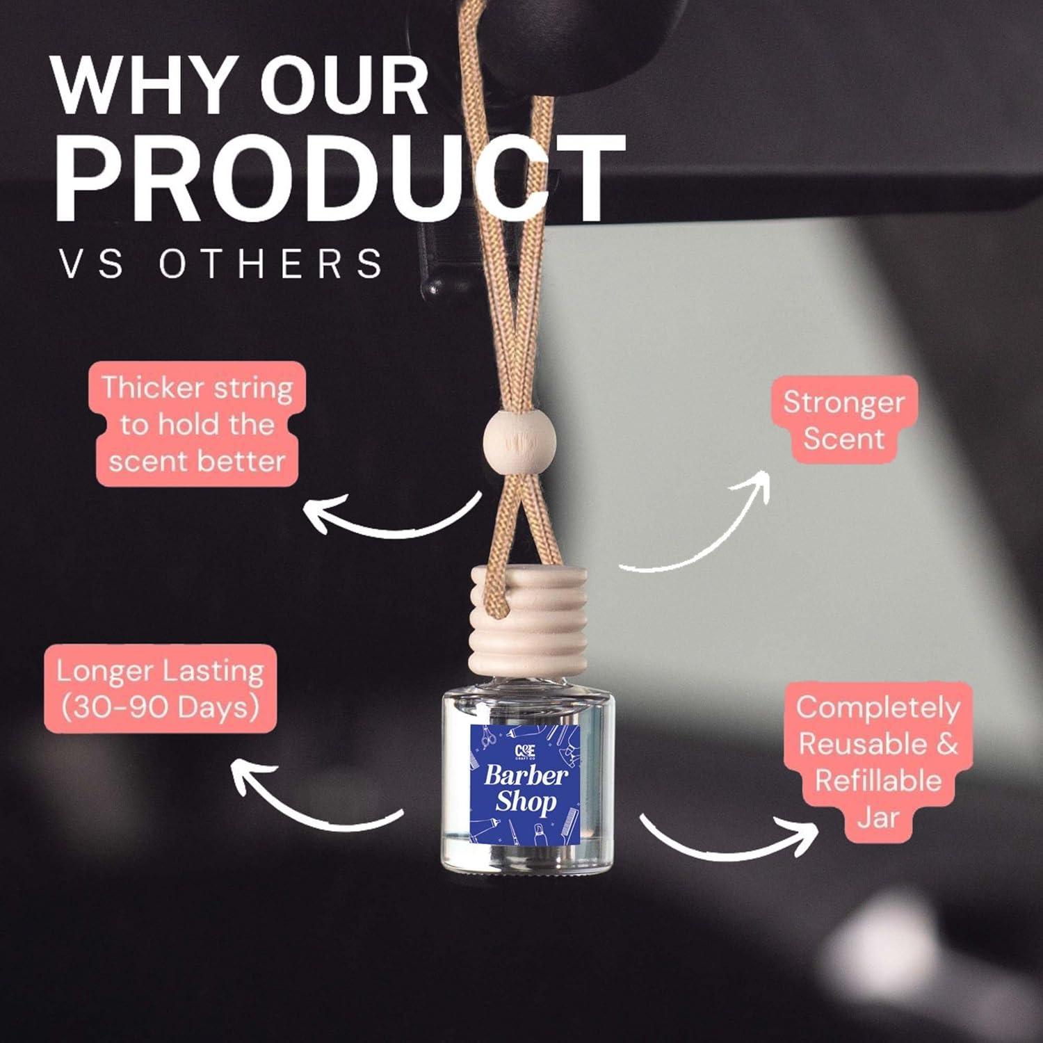 Ambientador de Auto CE Craft Colgante Manzana y Caoba