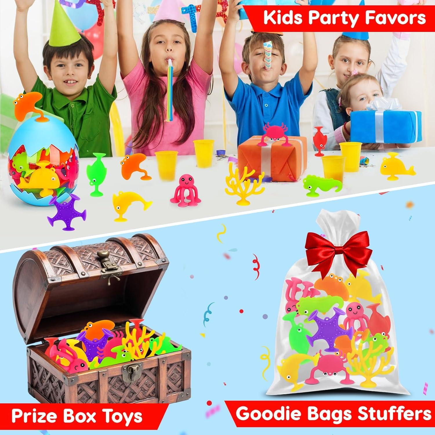 Juguetes de baño con ventosas Joosharkidz para niños 1-3 años