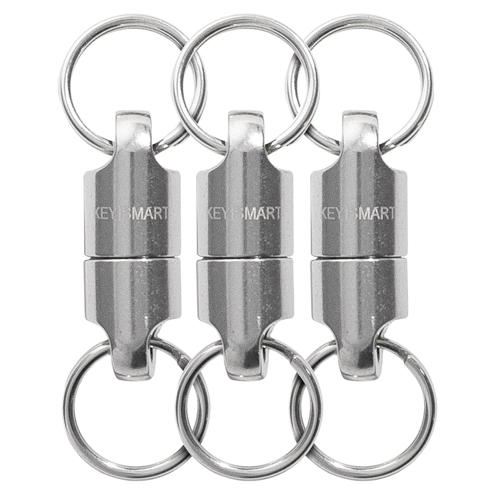 Soporte Magnético para Llaves KeySmart MagConnect - Titanio