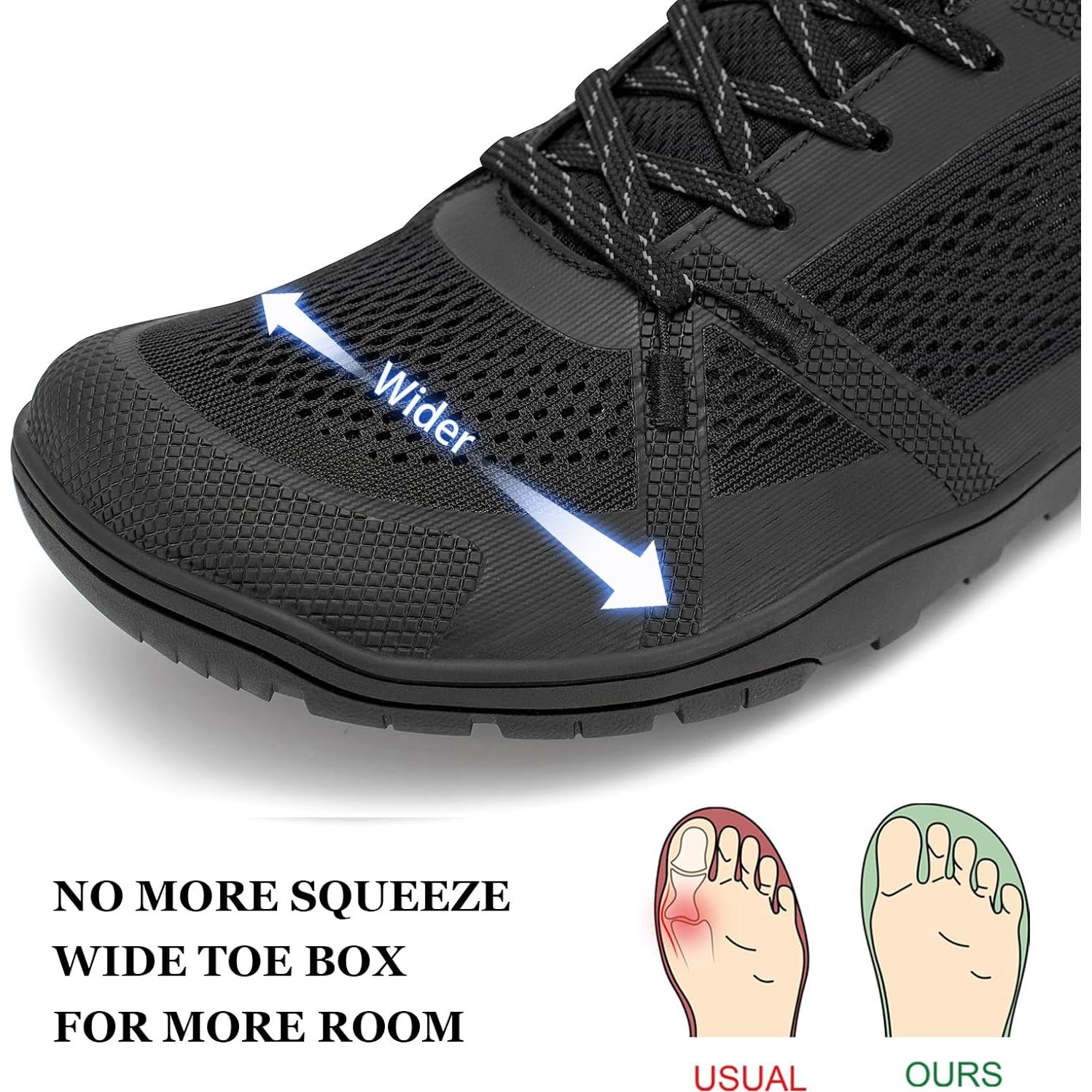 Zapatos Trail Running Barefoot Pulltop Hombre - Suela Cero