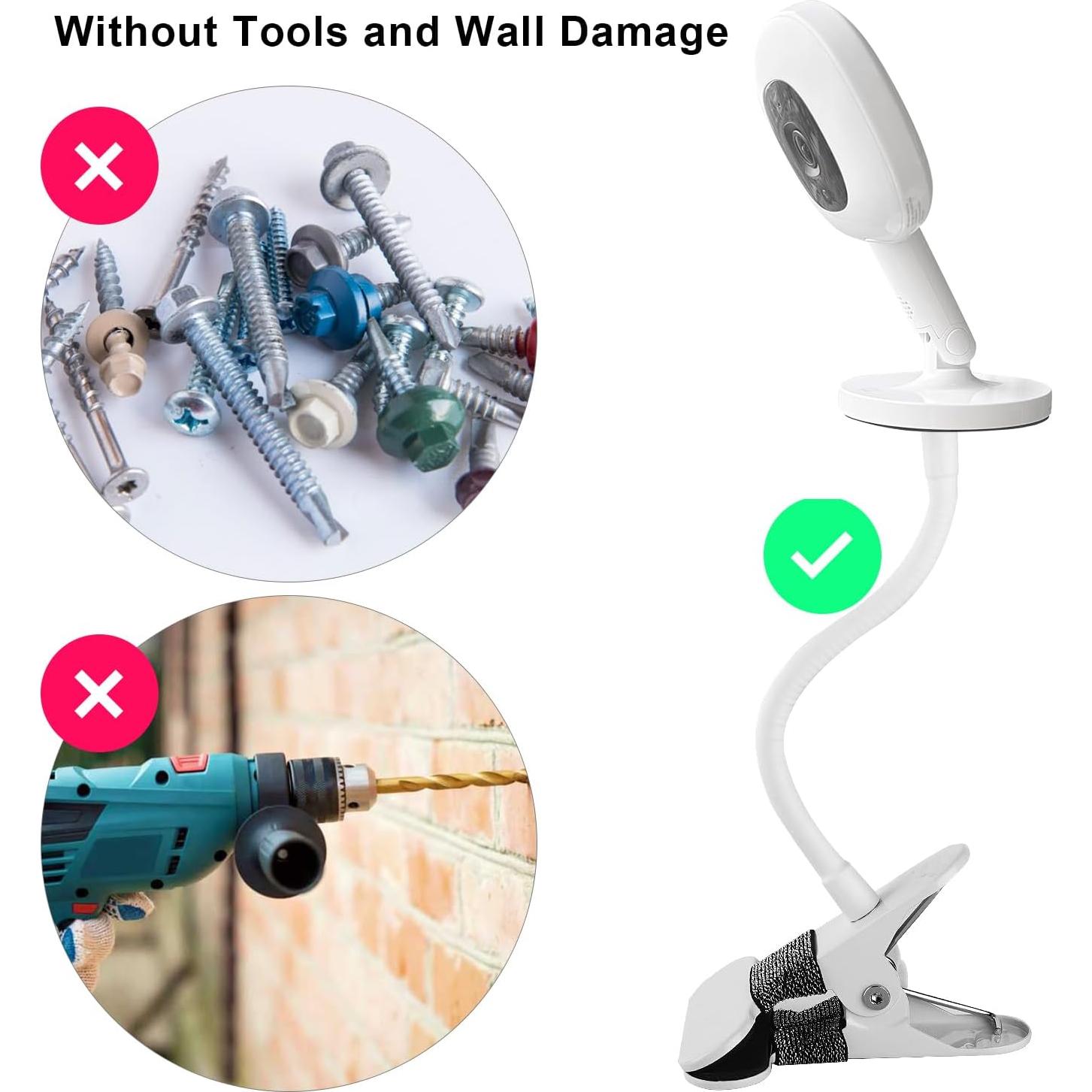 Soporte Flexible para Monitor de Bebé iTODOS 20.32 cm