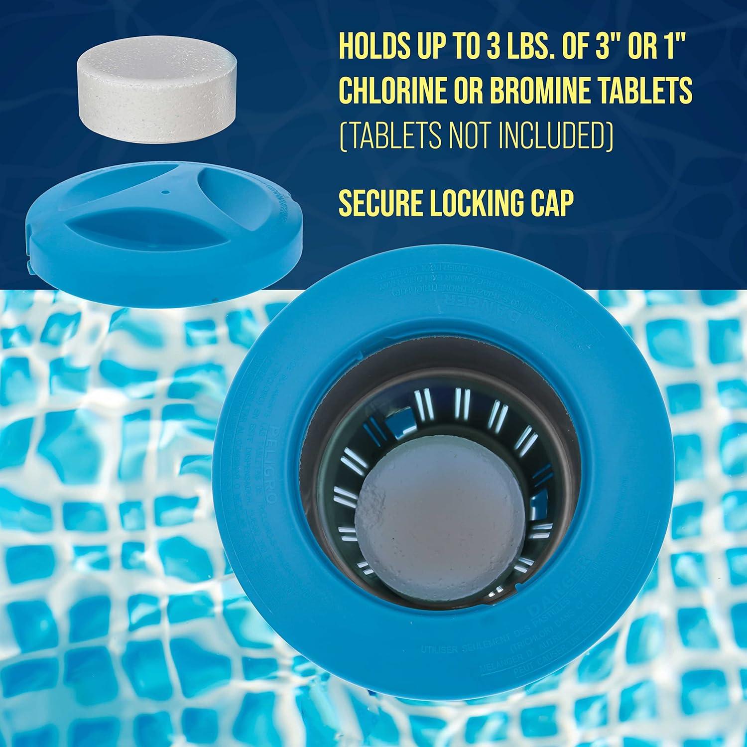 Flotador de Cloro U.S. Pool Supply 1.36 kg para Piscina