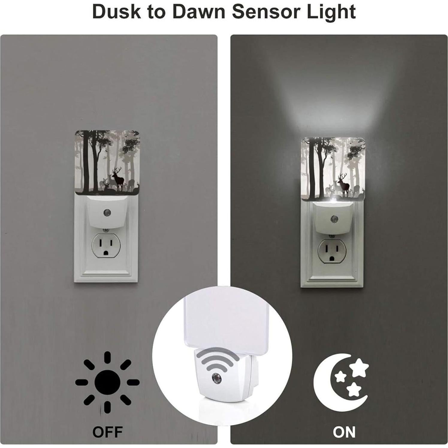 Lámpara LED de Noche Yobvec Ciervo 0.5W Enchufada