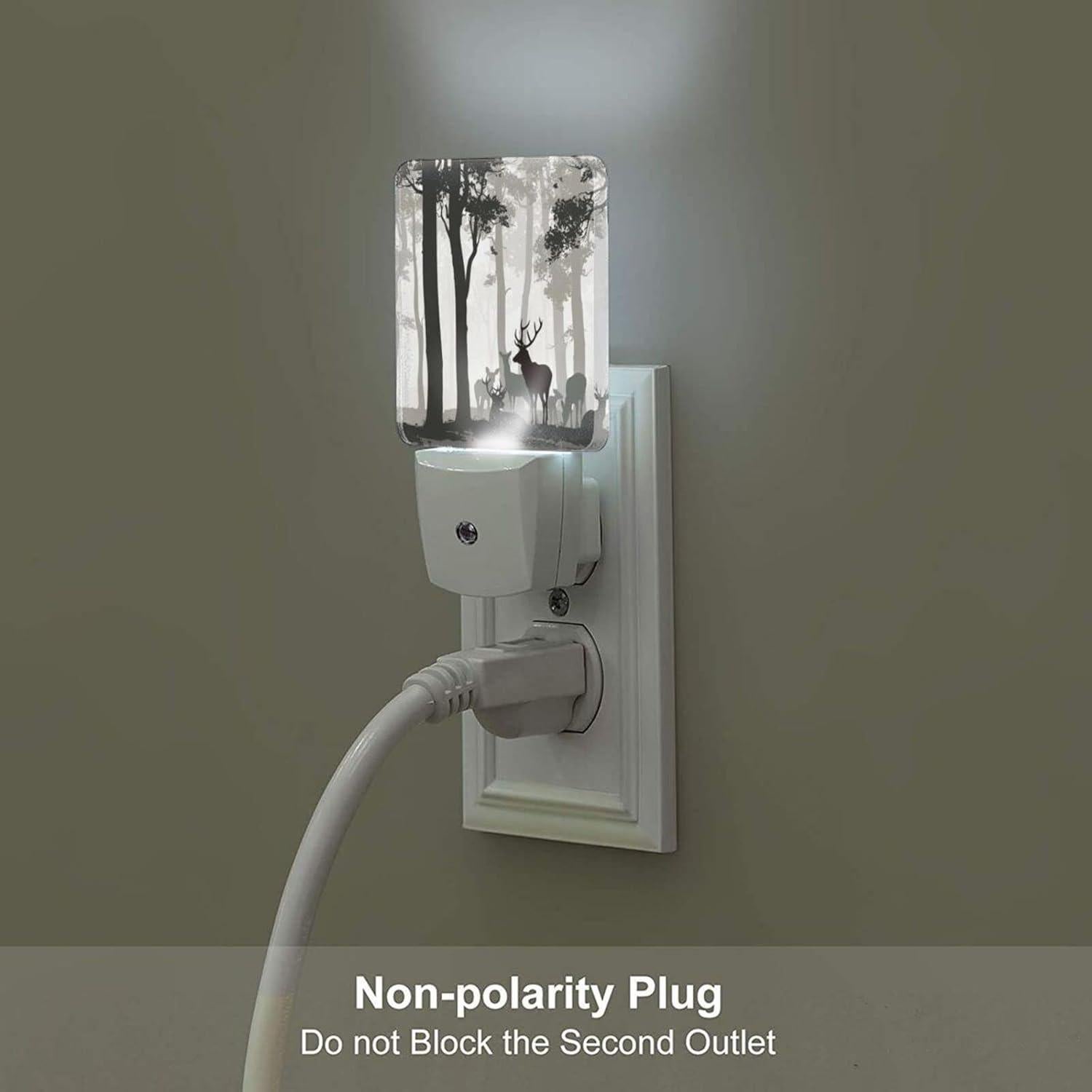 Lámpara LED de Noche Yobvec Ciervo 0.5W Enchufada