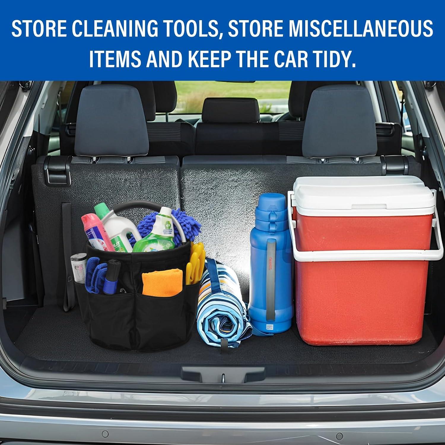 Cesta Plegable Multifuncional DOVORSY 17L Negra para Picnic