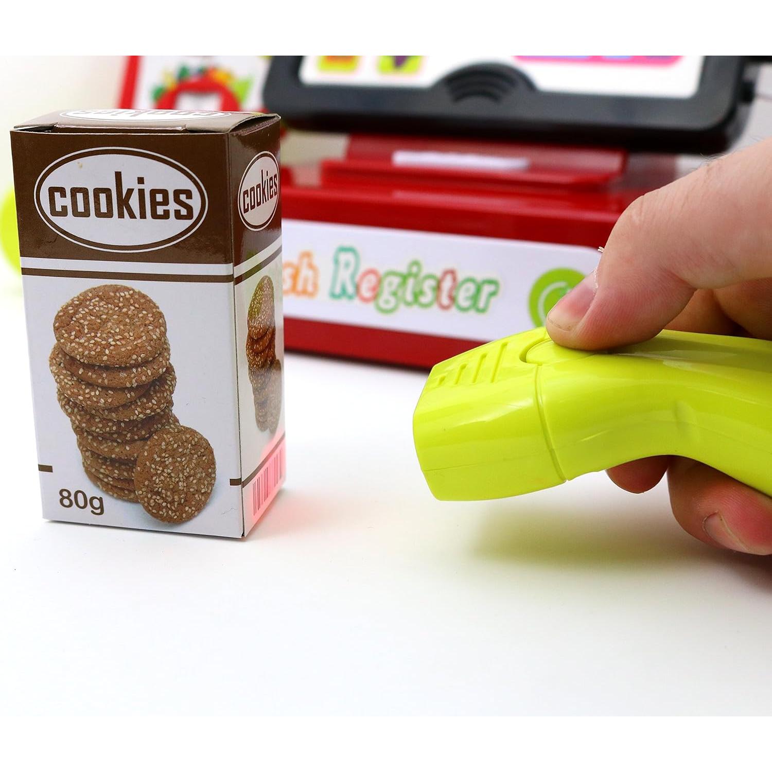 Caja Registradora de Juguete Big Mo's Toys - 27 Piezas con Sonidos y Luces