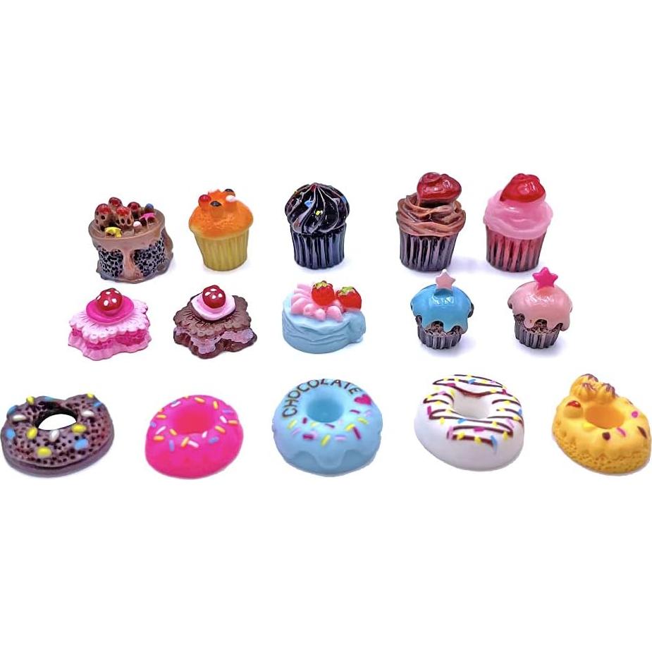 150 Piezas Juguetes de Comida Miniatura HKLMRO para Casa de Muñecas