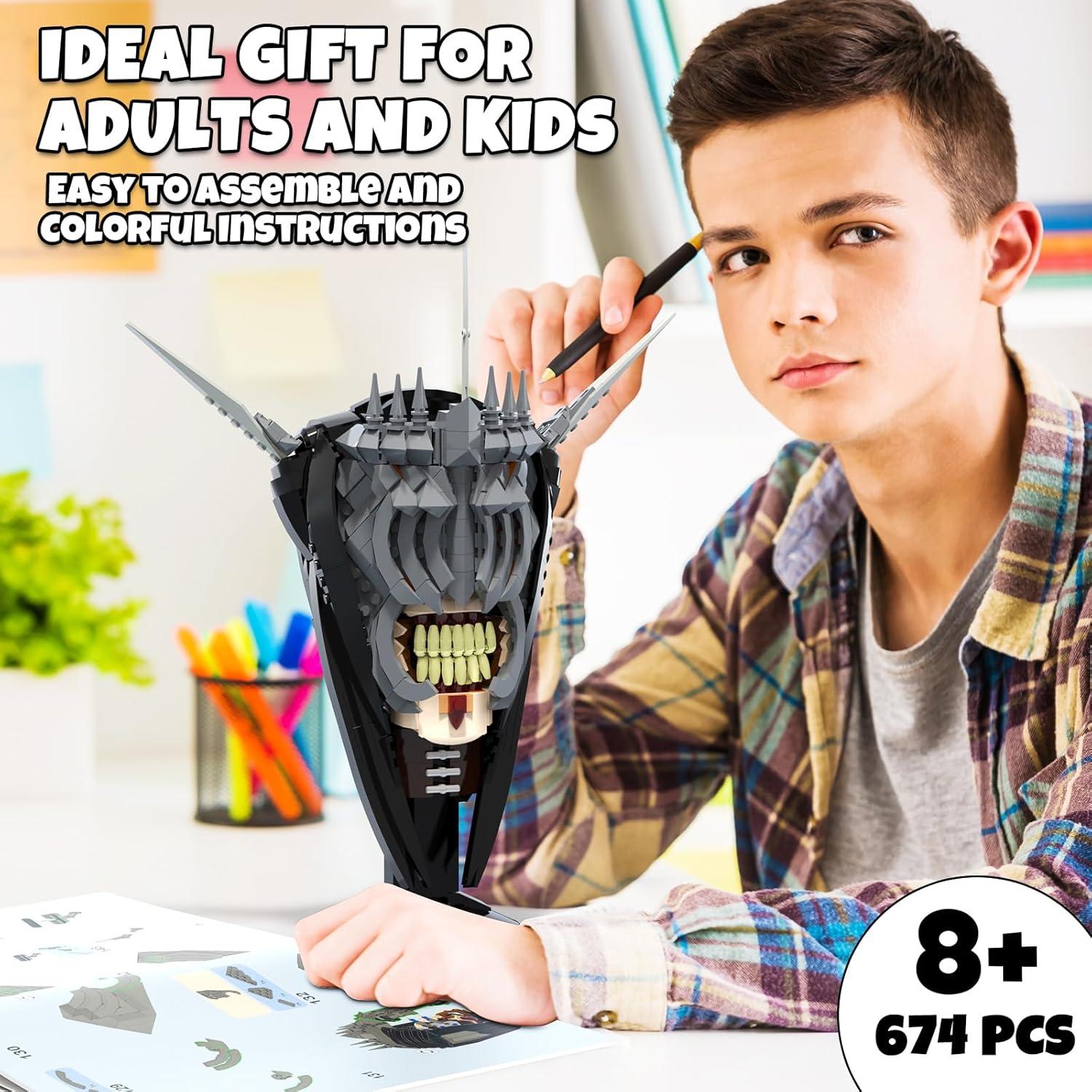 Lord Boca de Sauron Juguete de Construcción 674 Piezas