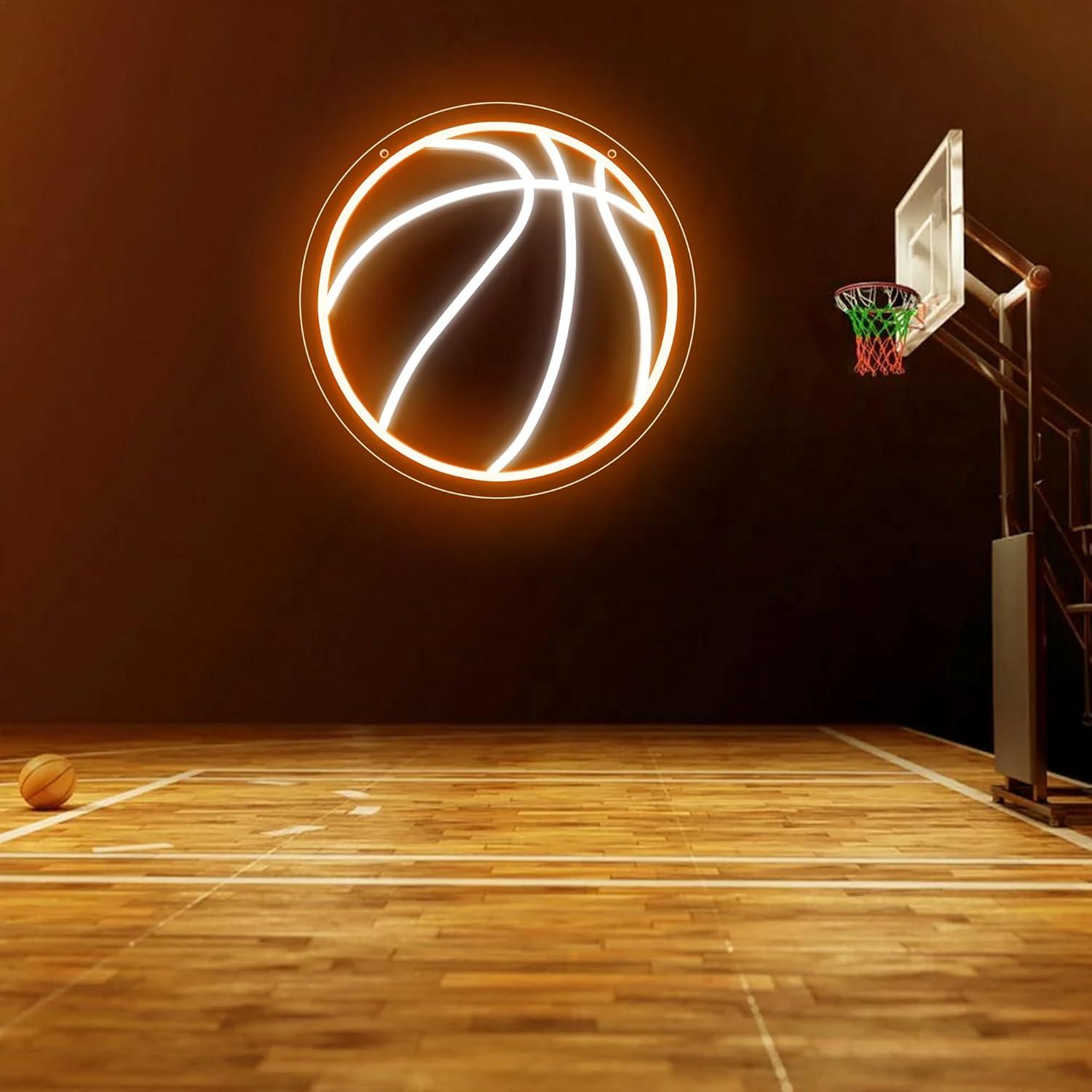 Luz de Neón Baloncesto HancraStore 32cm Regulable USB