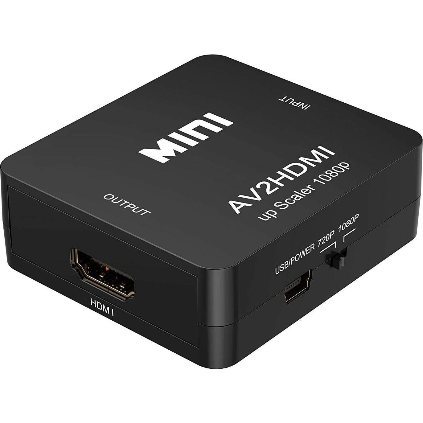 Convertidor RCA AV a HDMI 1080p Cables Direct Online Negro