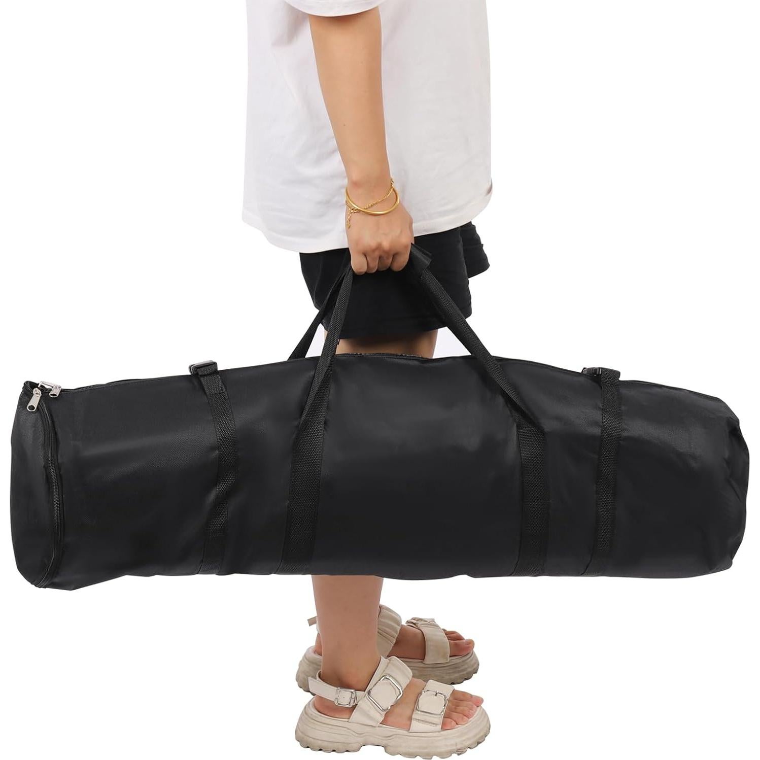 Soporte de Fondo Portátil WUPYI 2.4x4m Negro para Fotografía