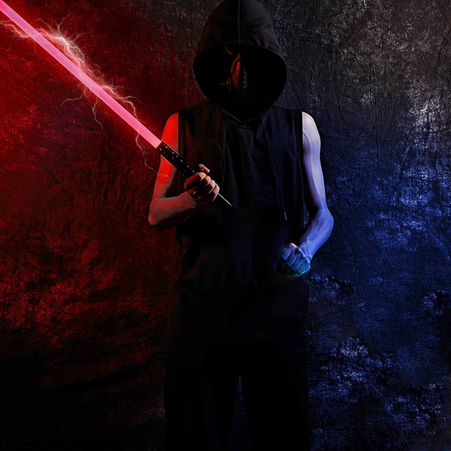 Sable de Luz Dueling S OUJCEN 15 Colores RGB Mango Metal 56cm