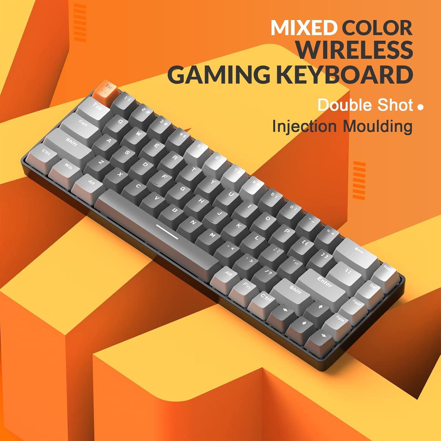 Teclado Mecánico Inalámbrico MAGIC-REFINER K68 68 Teclas