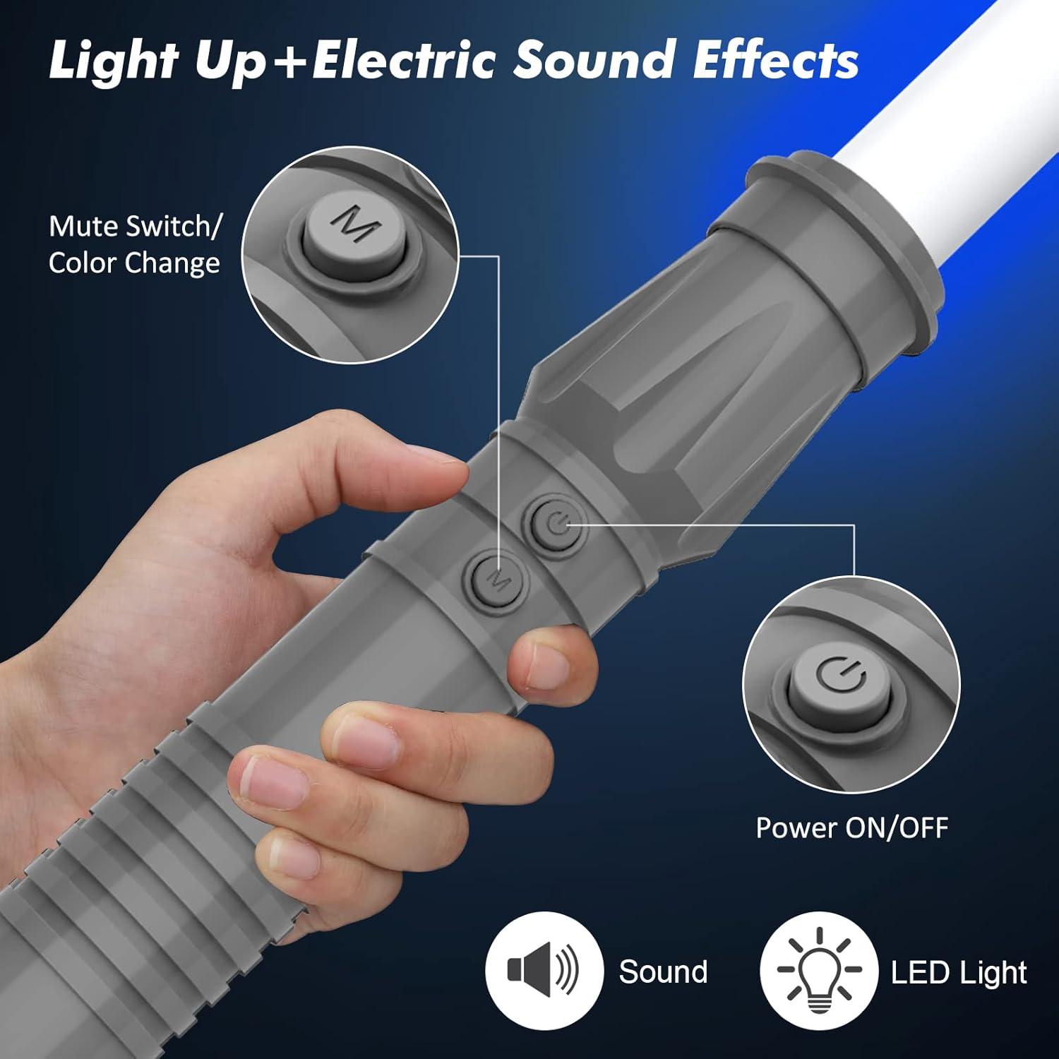 Set de 2 Sables de Luz Iluminados Savanela para Niños