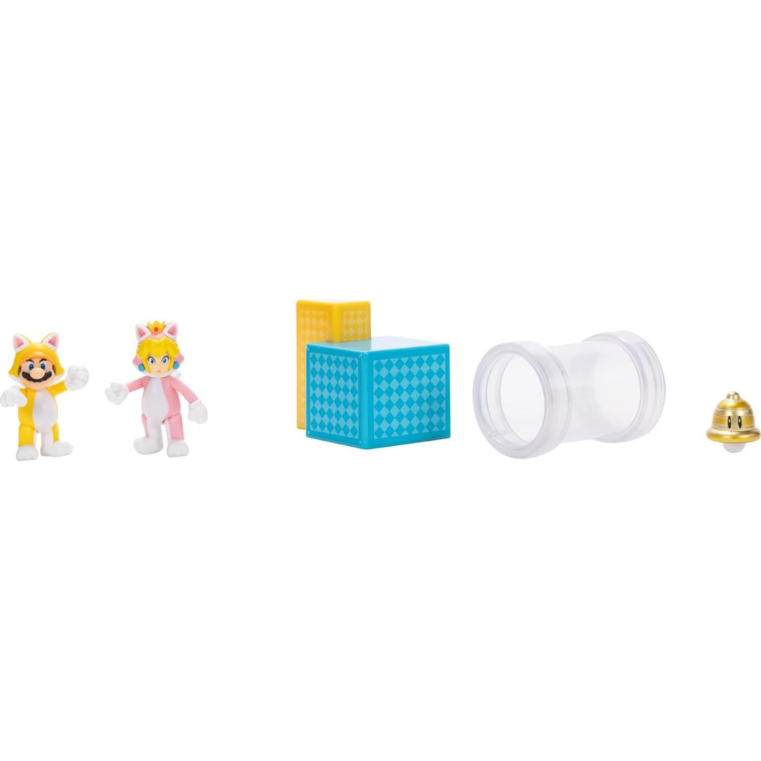 Figuras de Acción Super Mario 3D World Jakks Pacific Set