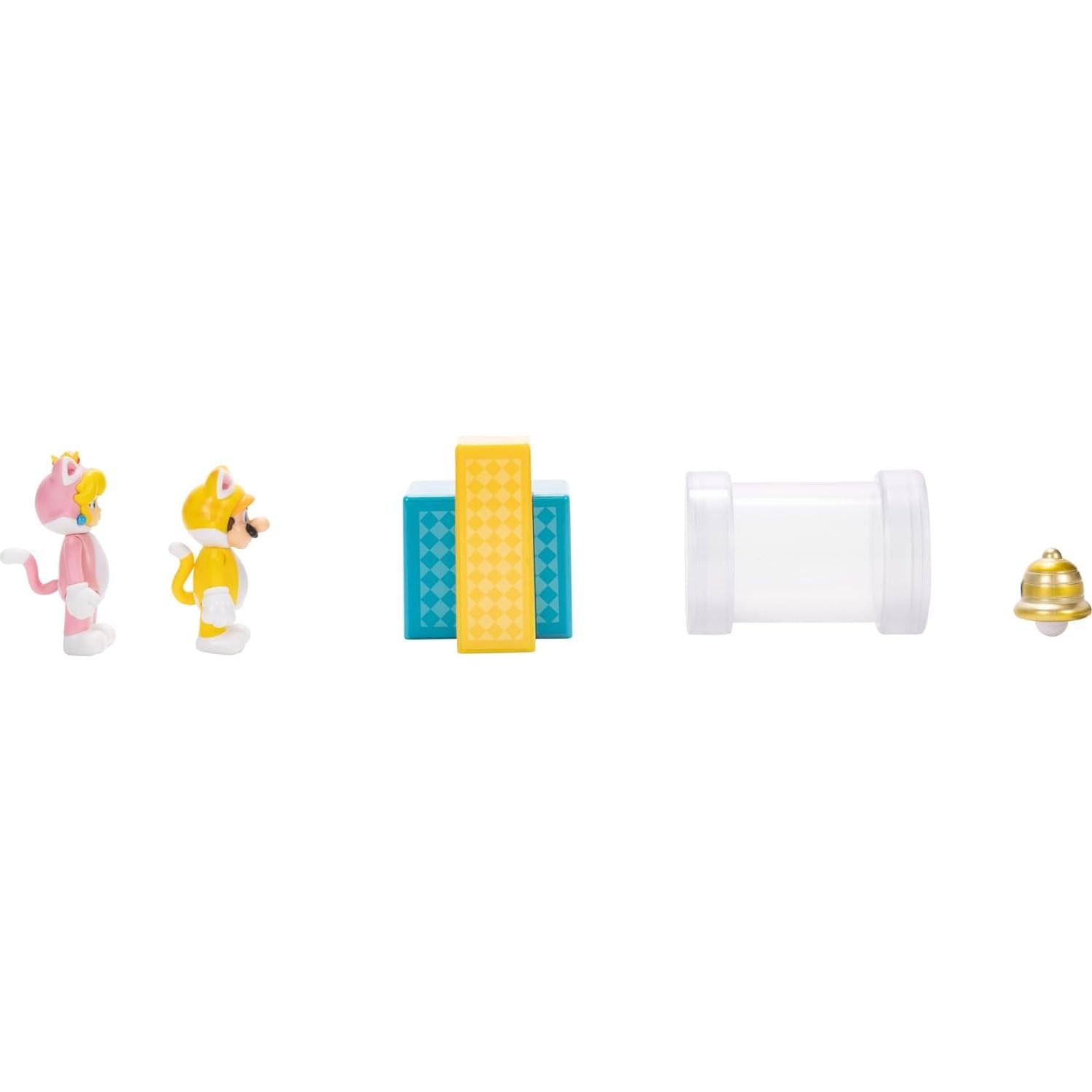 Figuras de Acción Super Mario 3D World Jakks Pacific Set