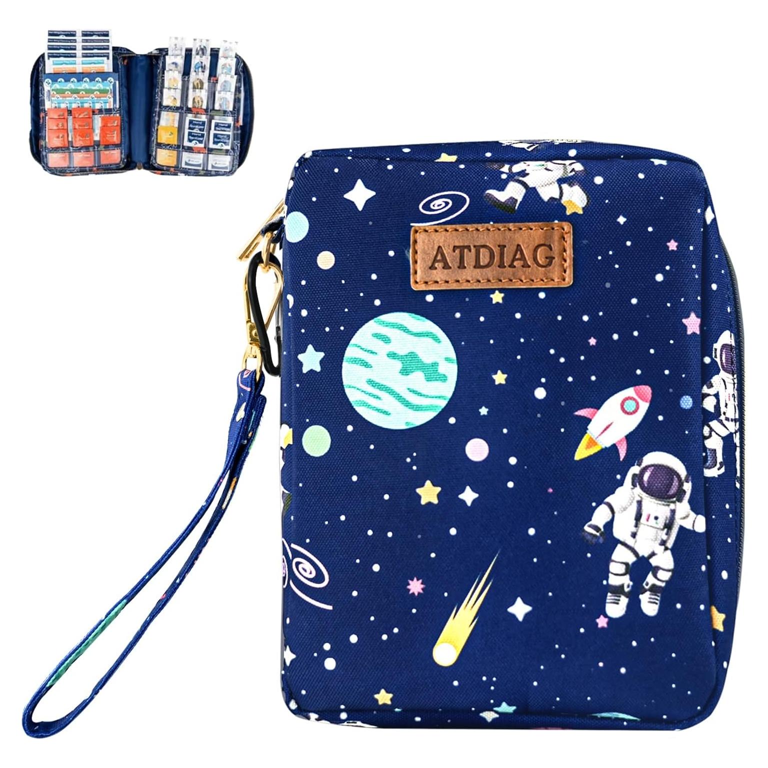 Kit de Primeros Auxilios ATDIAG para Niños y Adultos - 20x15x5 cm