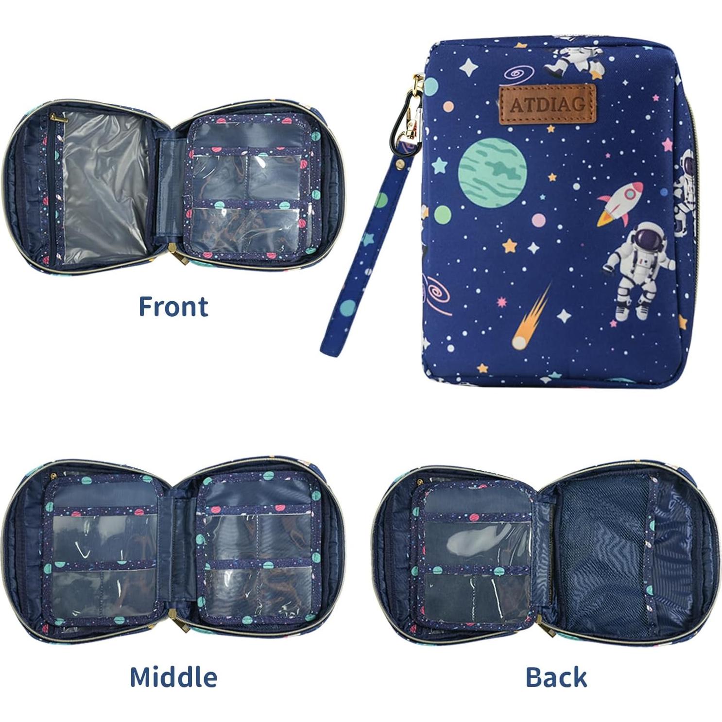 Kit de Primeros Auxilios ATDIAG para Niños y Adultos - 20x15x5 cm