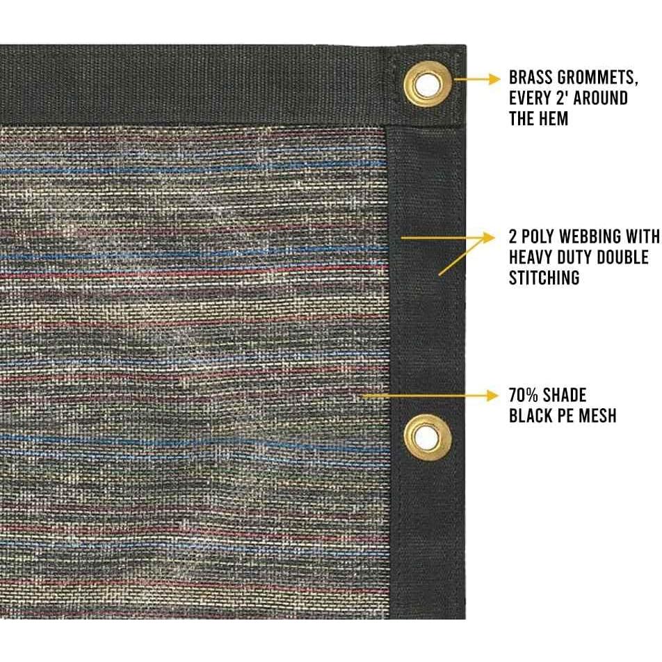 Lona Multi Malla Mytee Products 1.83m x 2.44m 50% Sombra