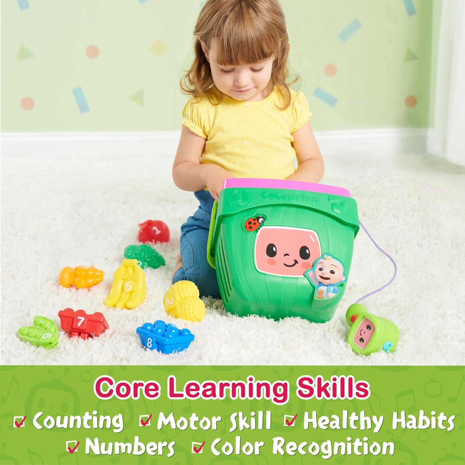 Cesta de Aprendizaje Divertido CoComelon - 10 Piezas Educativas