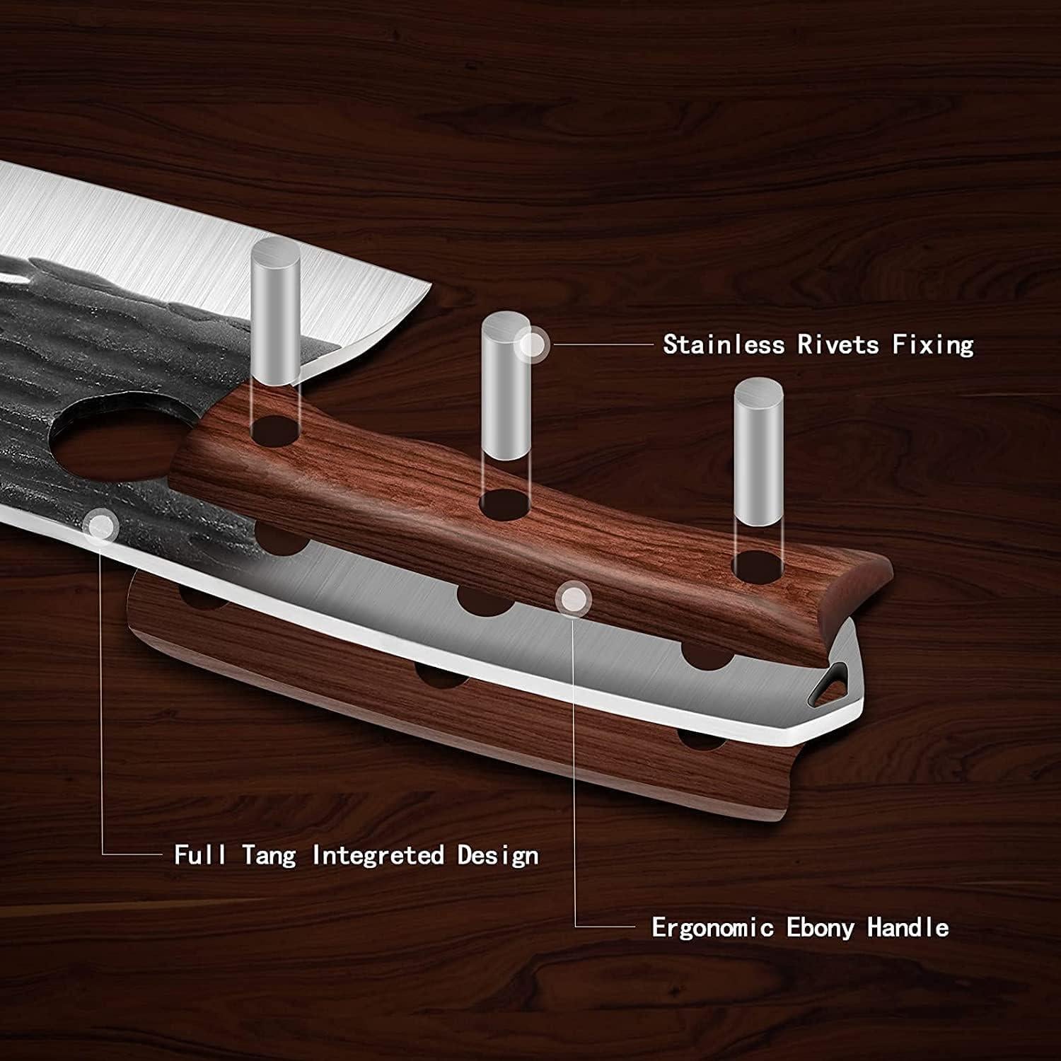 Cuchillo de Chef Moontay Serbio 25.4 cm Forjado a Mano