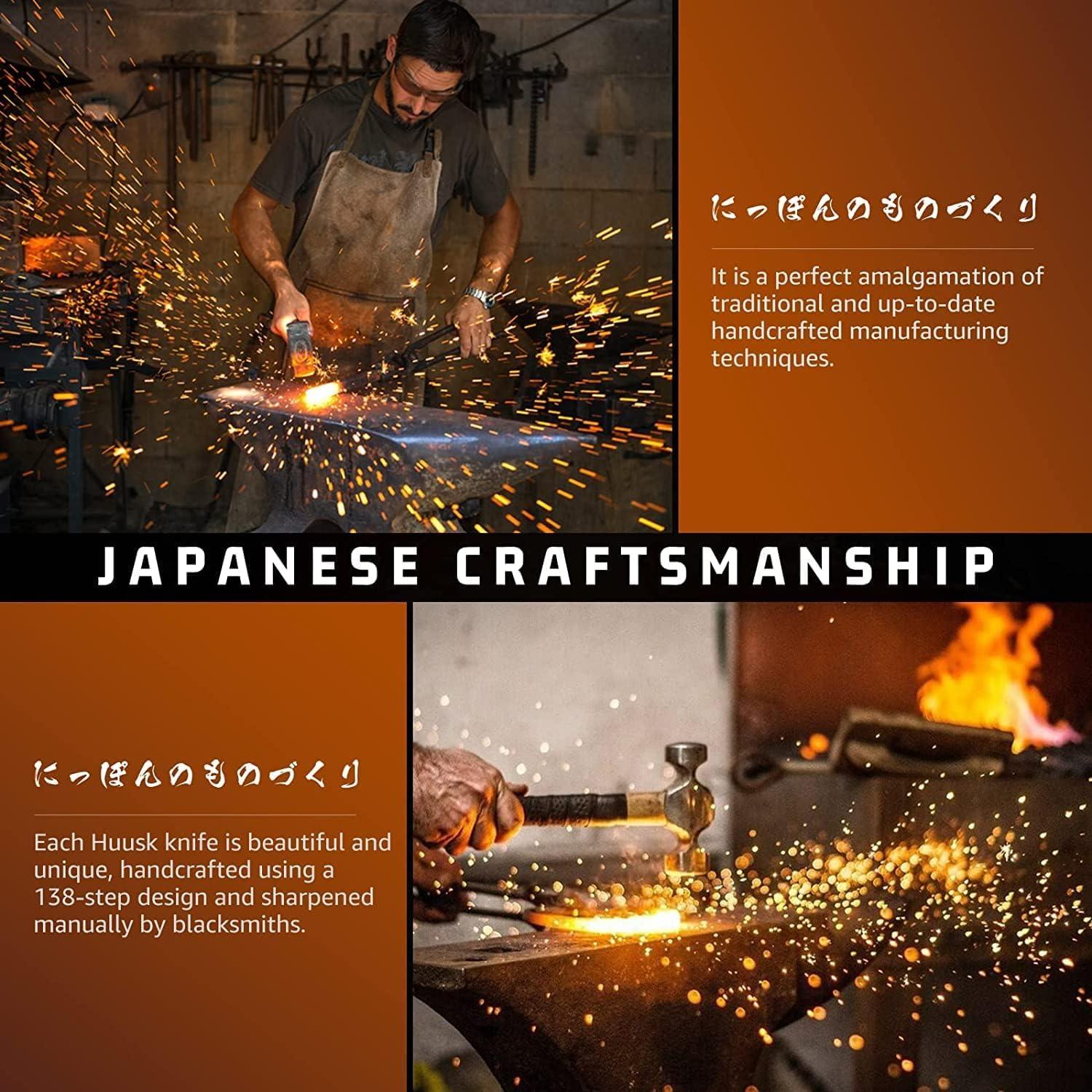 Cuchillo de Chef Moontay Serbio 25.4 cm Forjado a Mano