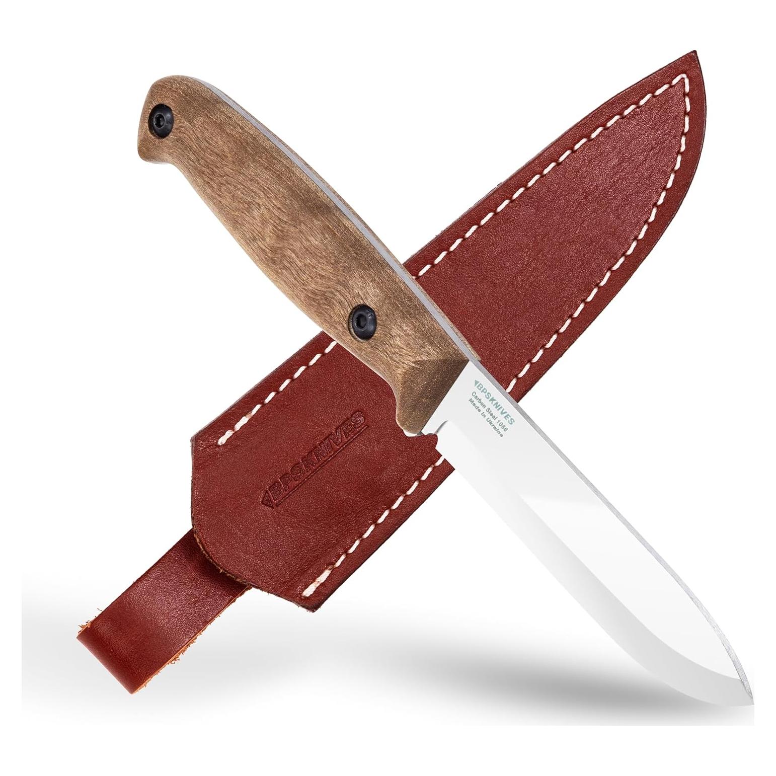 Cuchillo de Hoja Fija BPS BS1FT CSH - Acero al Carbono 9.4 cm