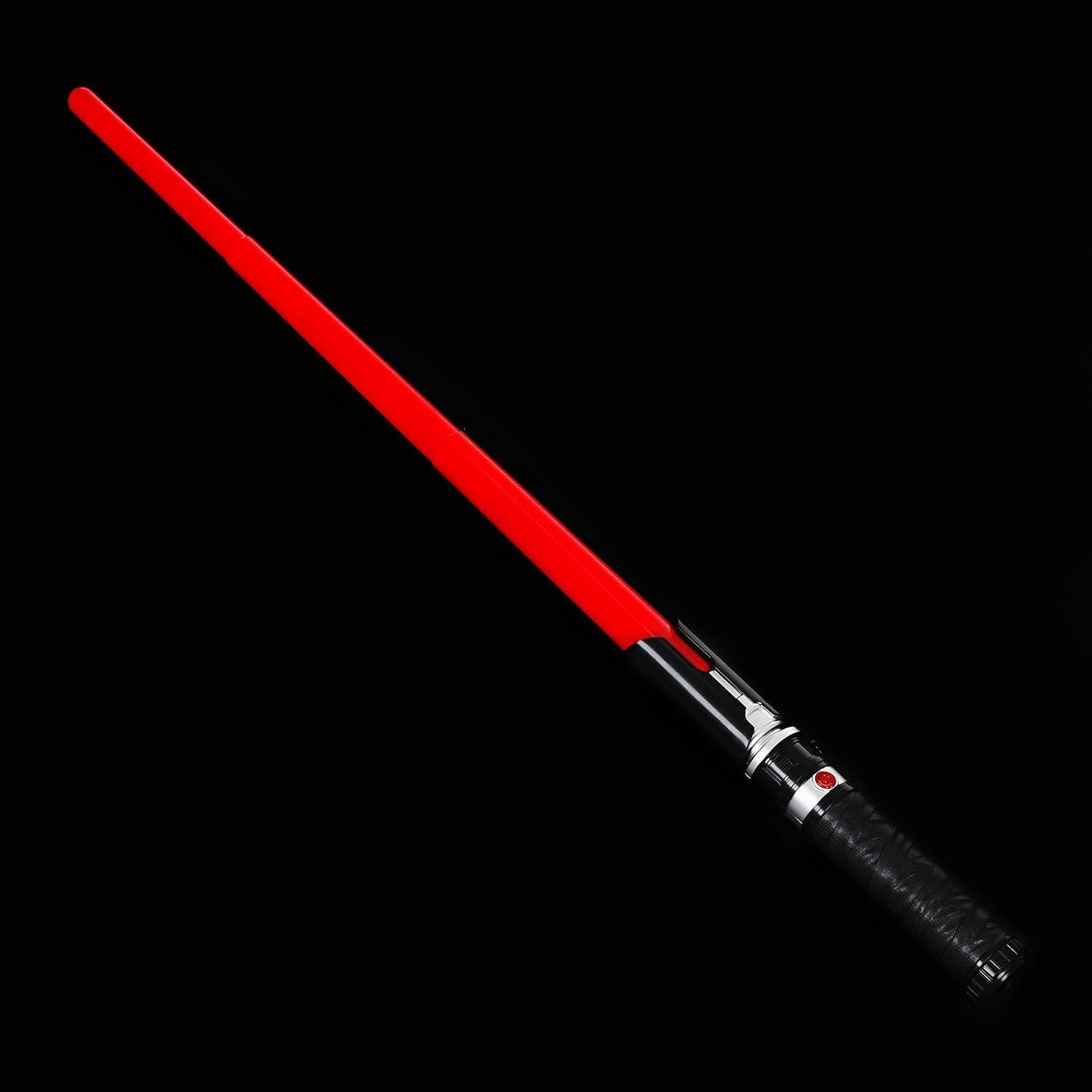 Sable iluminado LED rojo MewduMewdu con sonido y luz - 2 paquetes