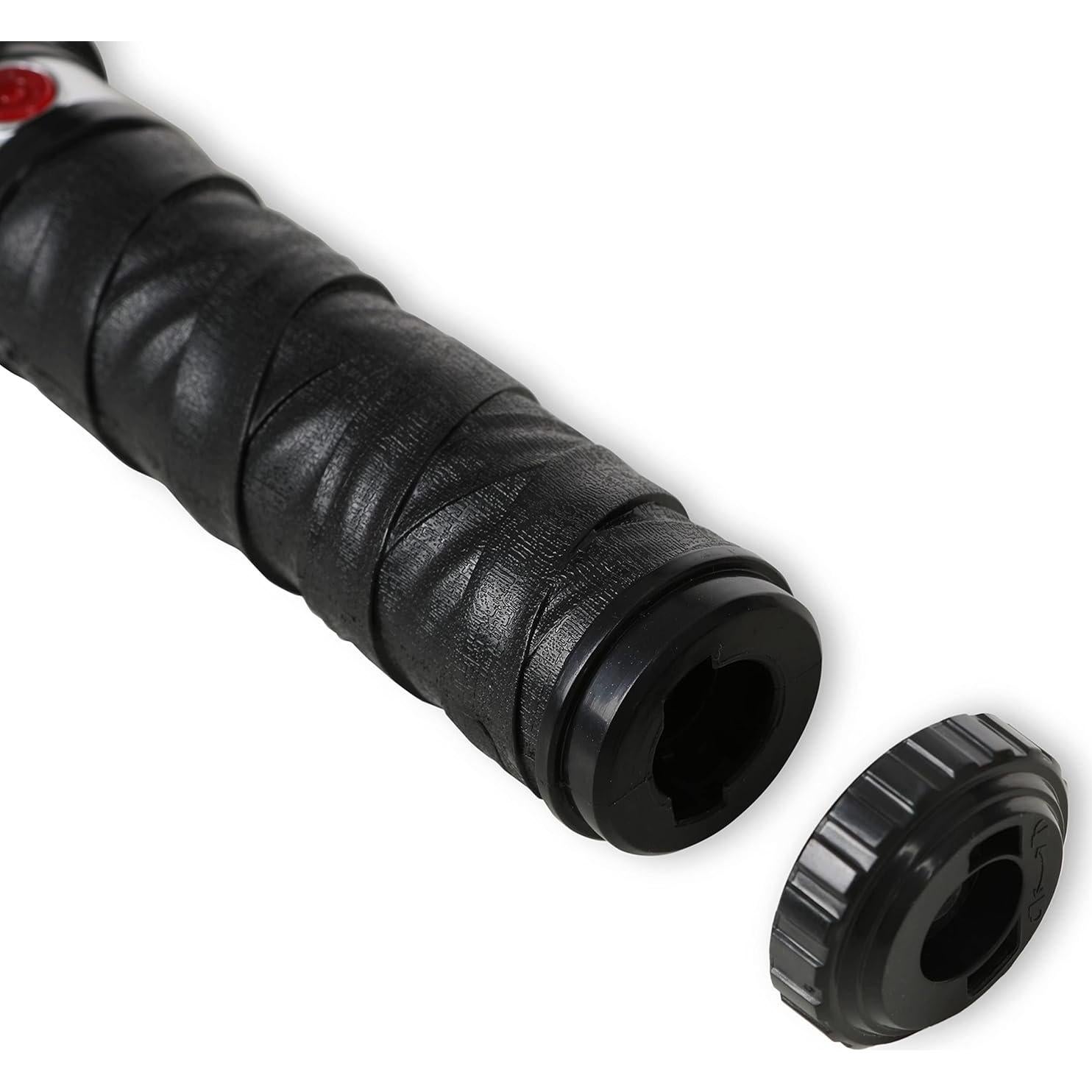 Sable iluminado LED rojo MewduMewdu con sonido y luz - 2 paquetes