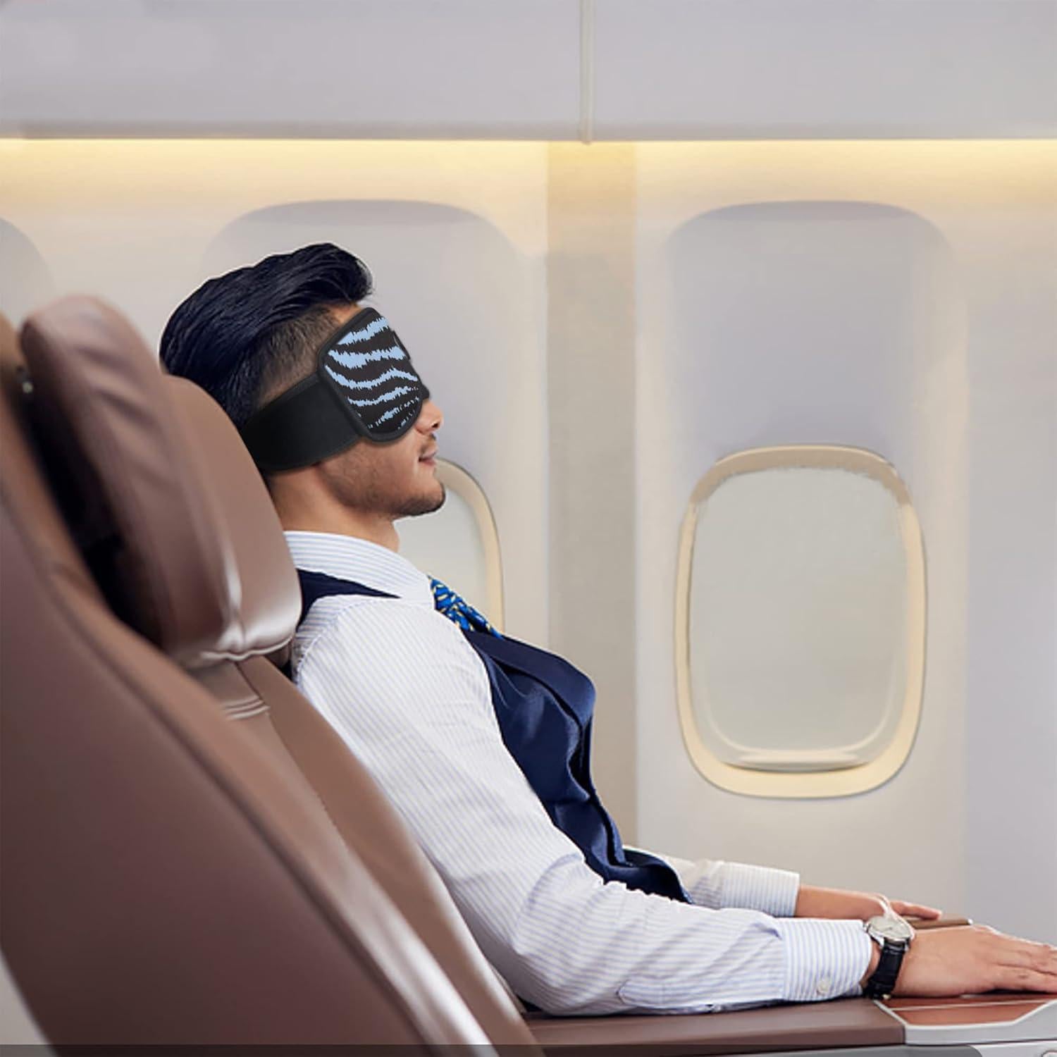 Máscara de Ojos Bluetooth SYPVRY 3D con Auriculares Inalámbricos