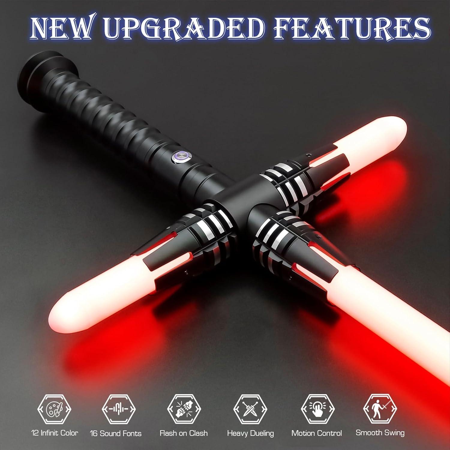 Sable de Luz Profesional AOSABER RGB 86 cm para Duelos