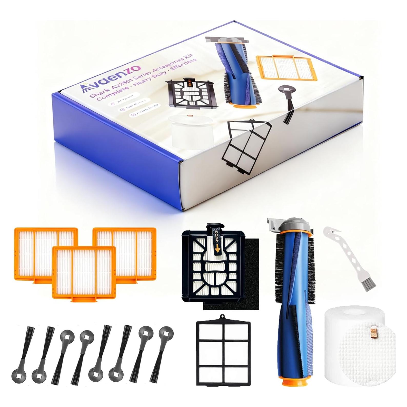 Kit de Repuesto para Aspiradora Shark AV2501S AV2511AE - Filtros y Cepillos