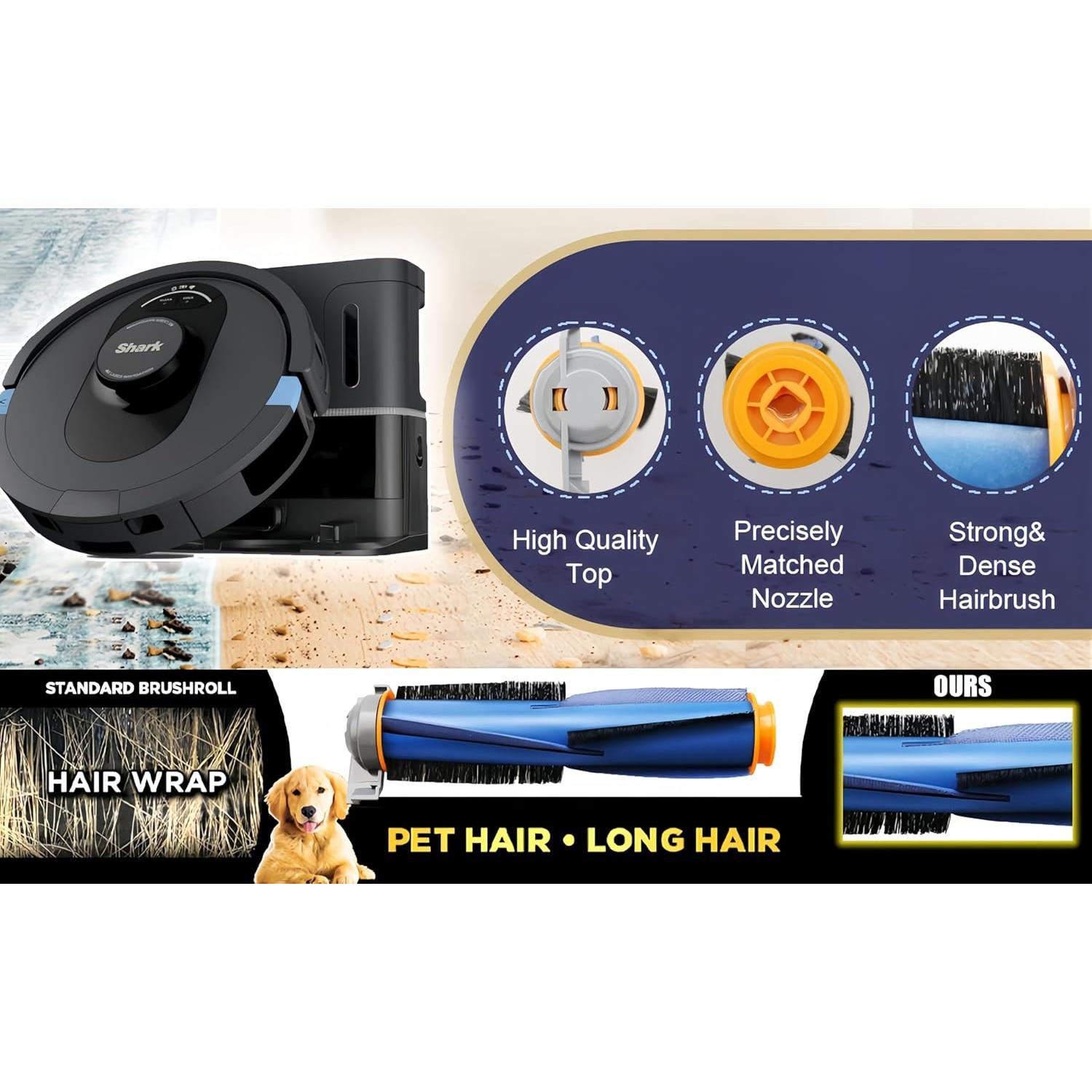 Kit de Repuesto para Aspiradora Shark AV2501S AV2511AE - Filtros y Cepillos