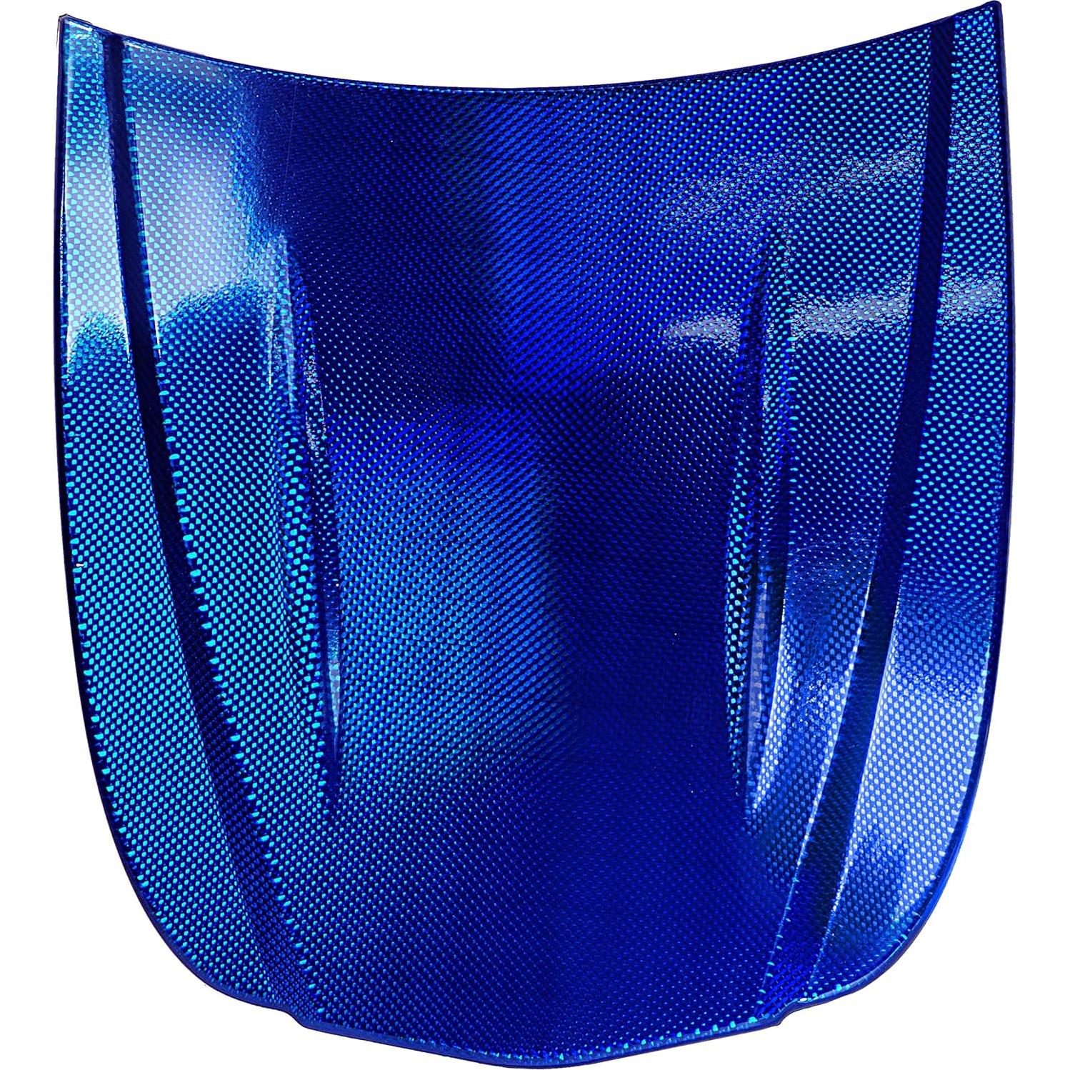 Vinilo Holográfico VViViD+ 30.48x152.4cm Azul para Automóviles