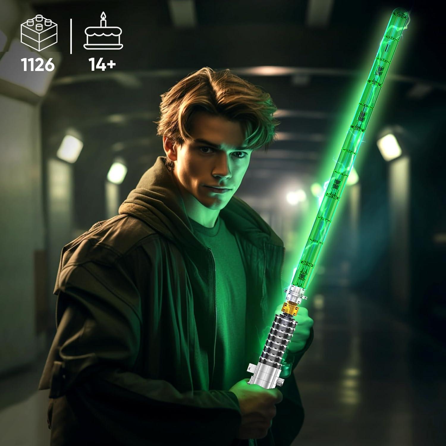 Set de Construcción Sable de Luz Mould King 10140 1126 Piezas